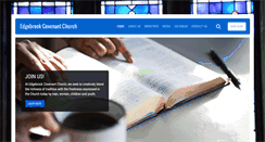 Desktop Screenshot of edgebrookcovenant.org