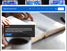 Tablet Screenshot of edgebrookcovenant.org